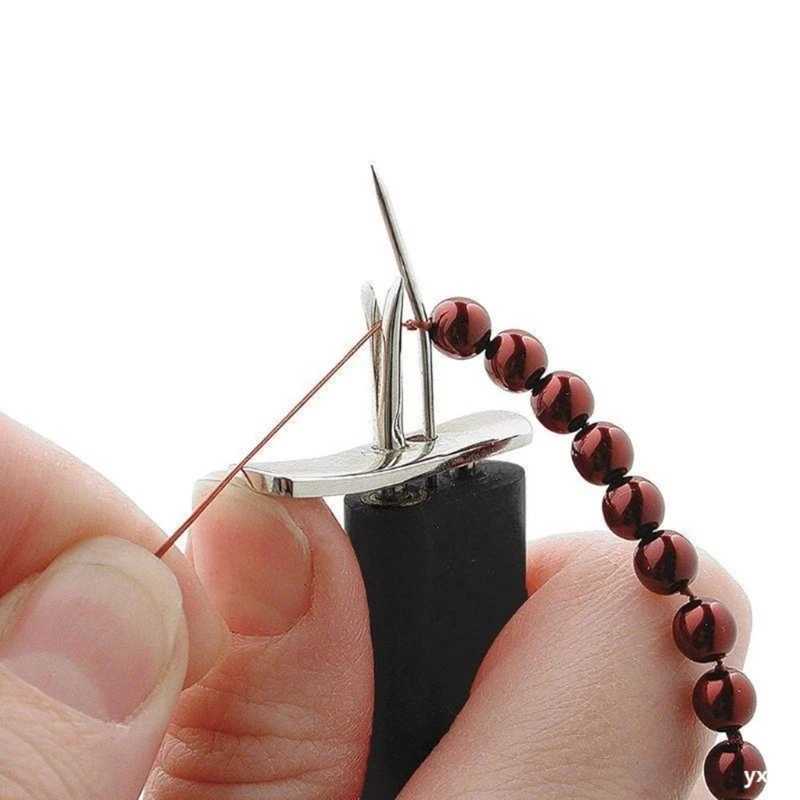 

Bead Knotter Create Secure Knots Pearl Jewelry Making Tool Bead Knotting Tool for Stringing Pearls and Other Beads