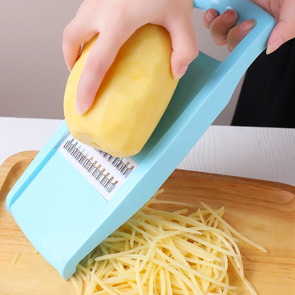 Stainless Steel Shredder Cutter Portable Manual Fruit Slicer Easy Clean Grater Multi-Purpose Handle Home Kitchen Tools
Stainless Steel Shredder Cutter Portable Manual Fruit Slicer Easy Clean Grater Multi-Purpose Handle Home Kitchen Tools