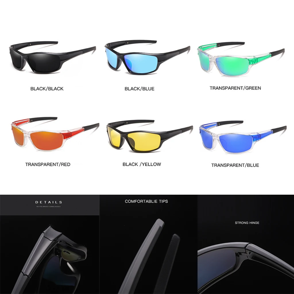 TAC Polarized Cycling Glasses Bike Bicycle Glasses Sports Men's Sunglasses MTB Road Cycling Eyewear UV400 Protection Goggles
TAC Polarized Cycling Glasses Bike Bicycle Glasses Sports Men's Sunglasses MTB Road Cycling Eyewear UV400 Protection Goggles