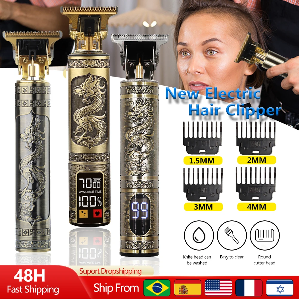 2022 New T9 Electric Hair Clipper Hair Trimmer For Men USB Rechargeable Electric Shaver Beard Barber Adults Hair Cutting Machine
2022 New T9 Electric Hair Clipper Hair Trimmer For Men USB Rechargeable Electric Shaver Beard Barber Adults Hair Cutting Machine