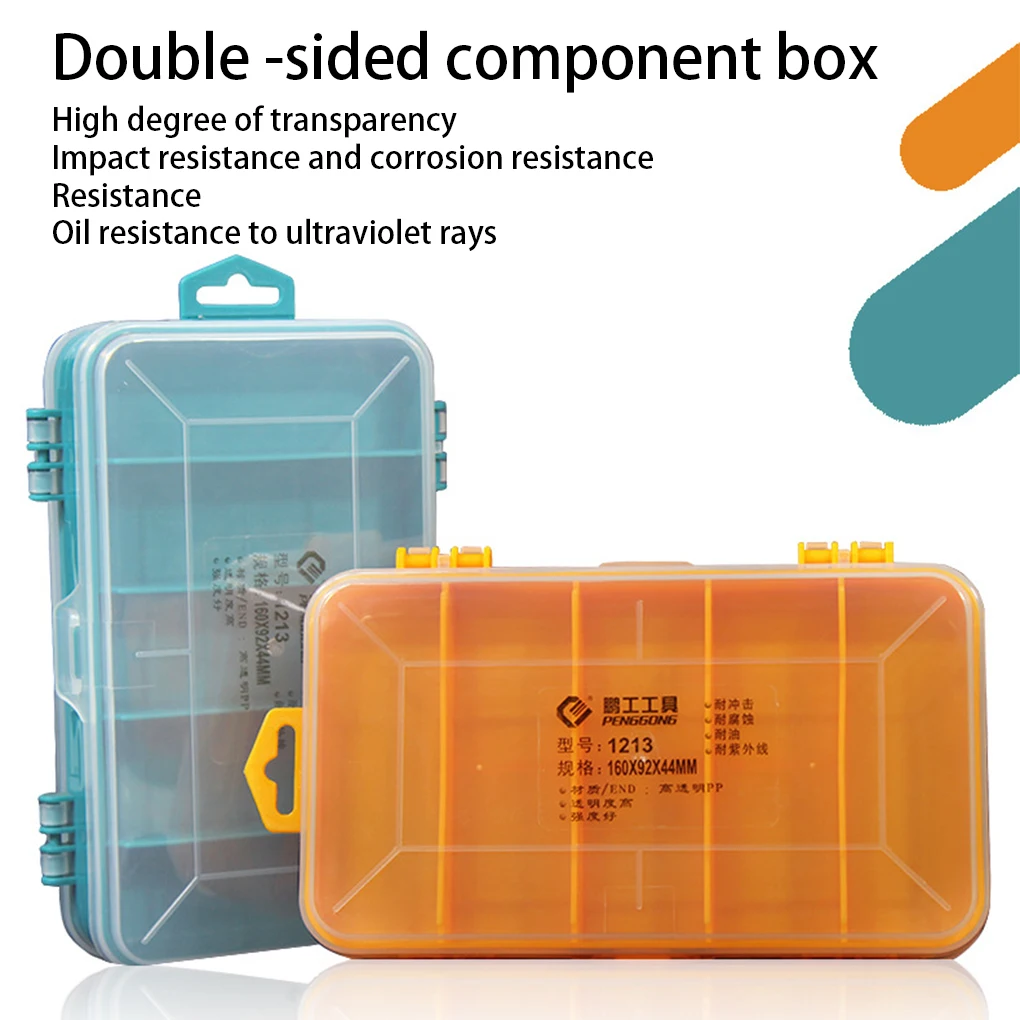 Storage Box Screws Lure Hooks Fasteners Bolts Nuts Tackle Case Compartments Hardware Tools Organizer Container
Storage Box Screws Lure Hooks Fasteners Bolts Nuts Tackle Case Compartments Hardware Tools Organizer Container