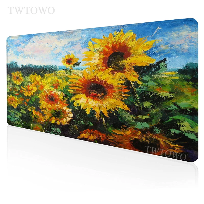 Sunflower Mouse Pad Gaming XL Custom Computer Large Mousepad XXL keyboard pad Anti Slip Office PC Mouse Mat Mice Pad
Sunflower Mouse Pad Gaming XL Custom Computer Large Mousepad XXL keyboard pad Anti Slip Office PC Mouse Mat Mice Pad