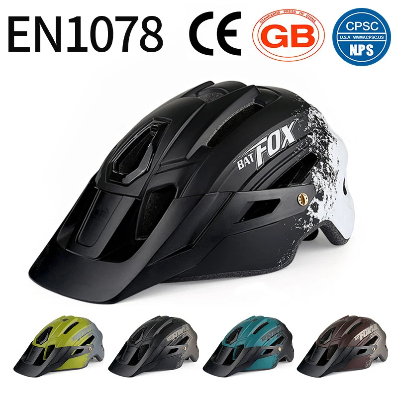 BATFOX bicycle helmet mtb casco ciclismo mountain bike helmet with lights men women Cycling Helmet capacete ciclismo mtb Helmets
BATFOX bicycle helmet mtb casco ciclismo mountain bike helmet with lights men women Cycling Helmet capacete ciclismo mtb Helmets