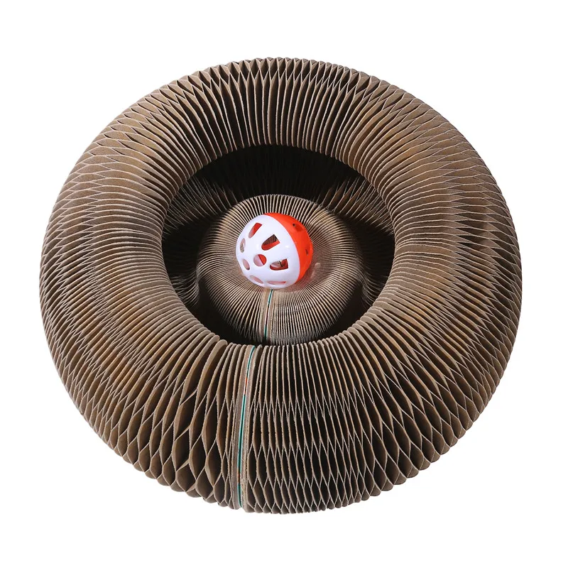 Magic Organ Cat Scratch Board Cat Toy with Bell Cat Grinding Claw Cat Climbing Frame Cat Scratch Toy Cat Scratcher Lounge Bed
Magic Organ Cat Scratch Board Cat Toy with Bell Cat Grinding Claw Cat Climbing Frame Cat Scratch Toy Cat Scratcher Lounge Bed