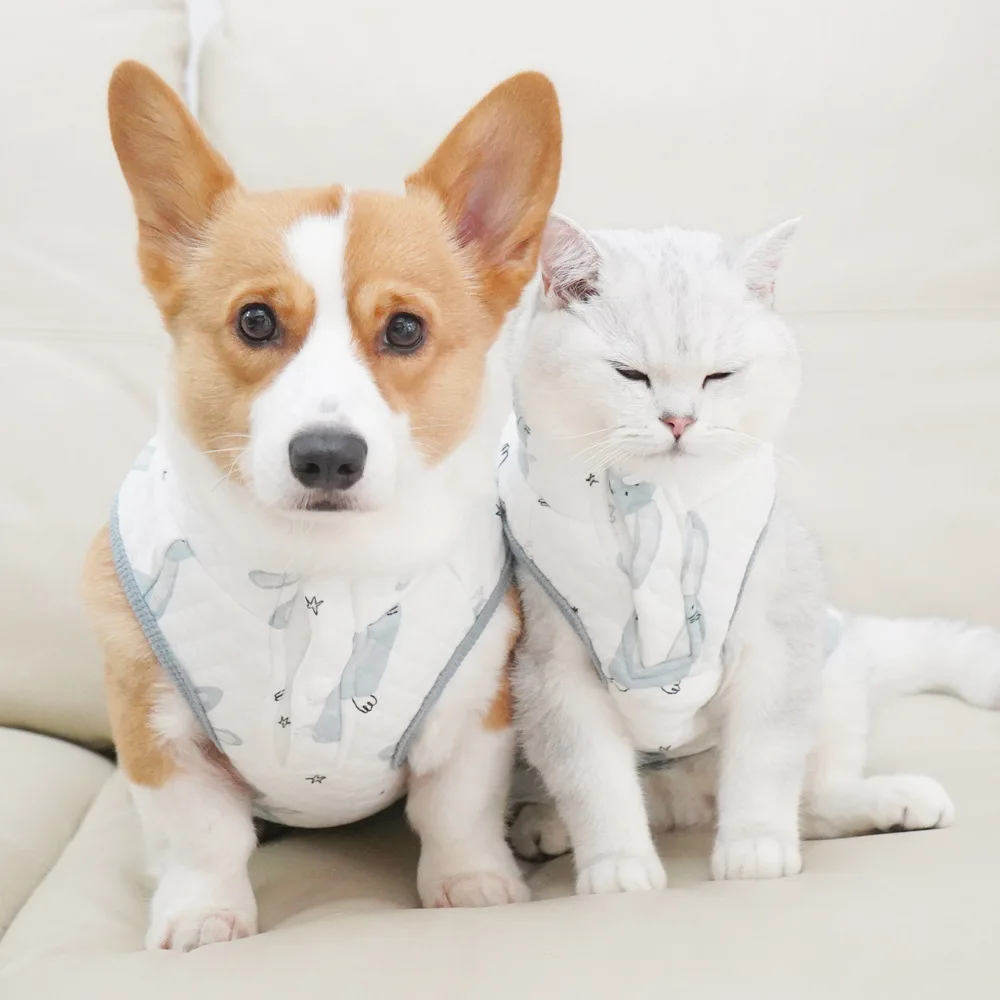 

Dog Clothes Vest, Autumn and Winter New Pet Home Soft Clothes Teddy Fadou Corgi Cat Clothes Pet Products