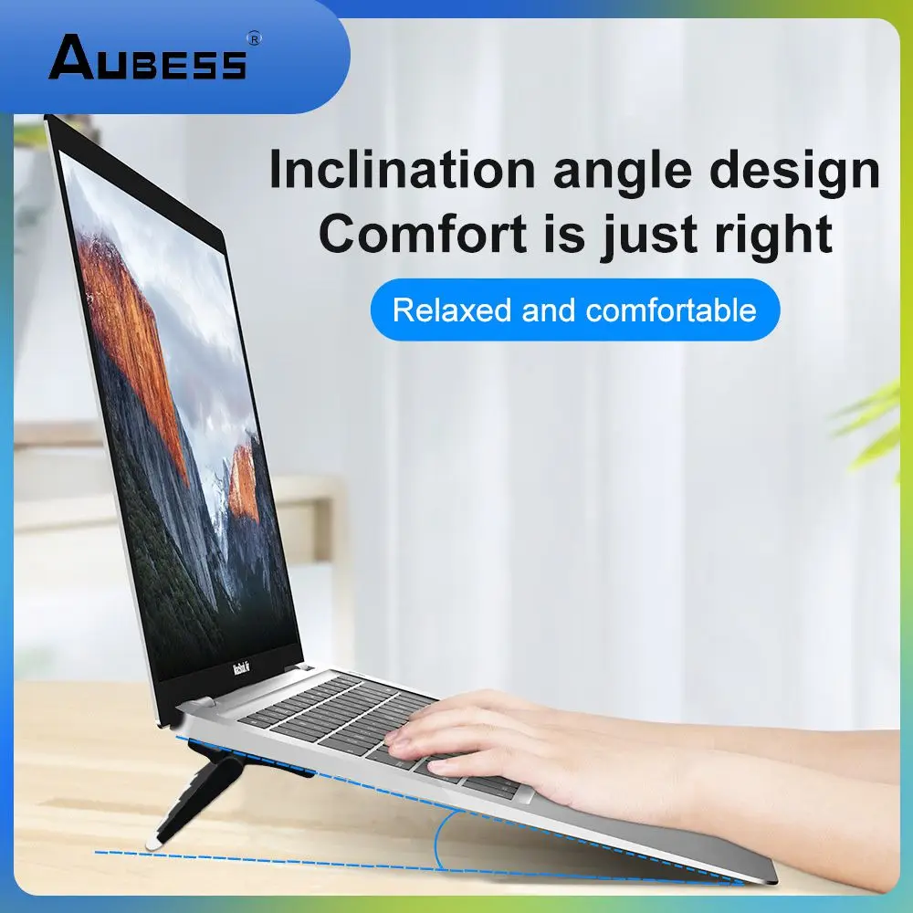 Black Laptop Stand Heat Dissipation Non-slip Cooling Stand Portable Multi-purpose Bracket Light Computer Bracket Folding Abs
Black Laptop Stand Heat Dissipation Non-slip Cooling Stand Portable Multi-purpose Bracket Light Computer Bracket Folding Abs