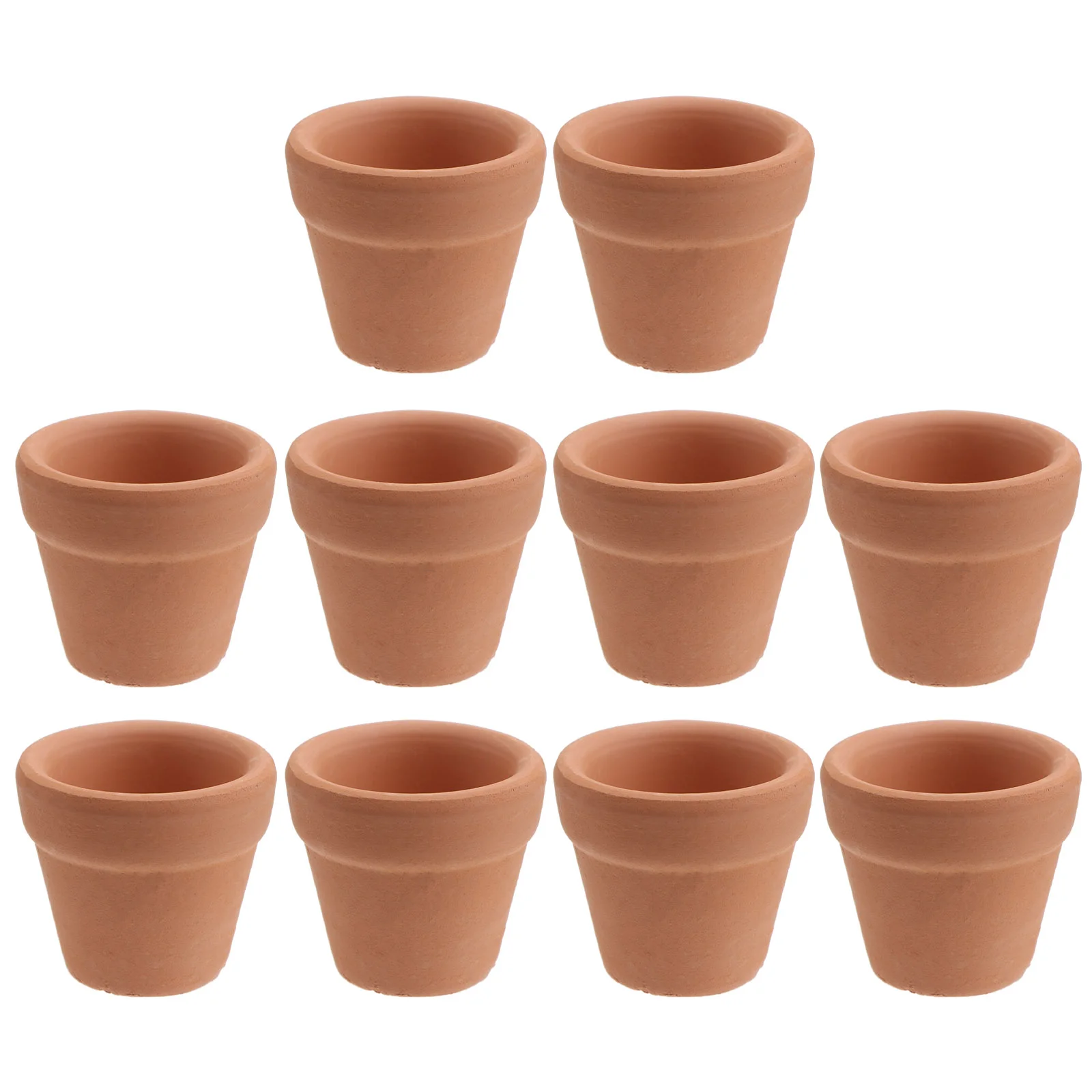 10Pcs 3x3cm Small Mini Terracotta Pot Clay Ceramic Pottery Planter Flower Pots Succulent Nursery Pots Great for Plants
10Pcs 3x3cm Small Mini Terracotta Pot Clay Ceramic Pottery Planter Flower Pots Succulent Nursery Pots Great for Plants