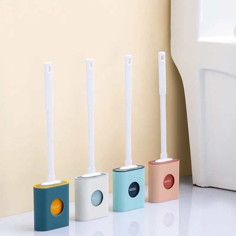 Creative Bathroom Toilet Brush with Holder Soft TPR Silicone Head Wall-mounted Home Cleaning Brushes Durable WC Accessories
Creative Bathroom Toilet Brush with Holder Soft TPR Silicone Head Wall-mounted Home Cleaning Brushes Durable WC Accessories