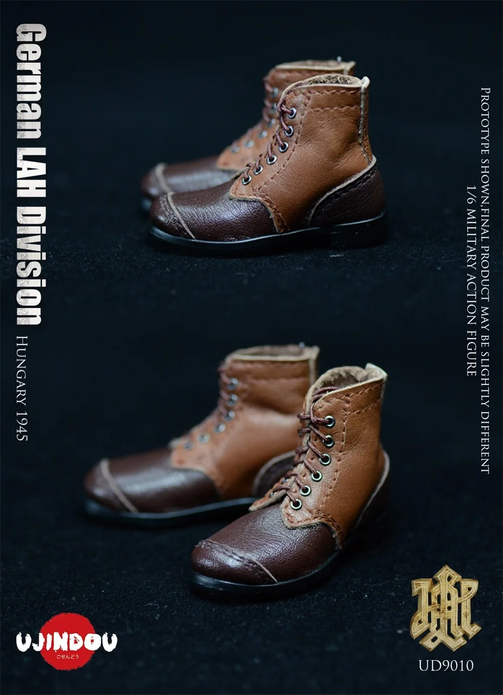1/6 UJINDOU UD9010 WWII Series German LAH Division Army Force Hungary 1945 Military Hollow Leather Shoe Boot Leg Bandage For Fan
1/6 UJINDOU UD9010 WWII Series German LAH Division Army Force Hungary 1945 Military Hollow Leather Shoe Boot Leg Bandage For Fan