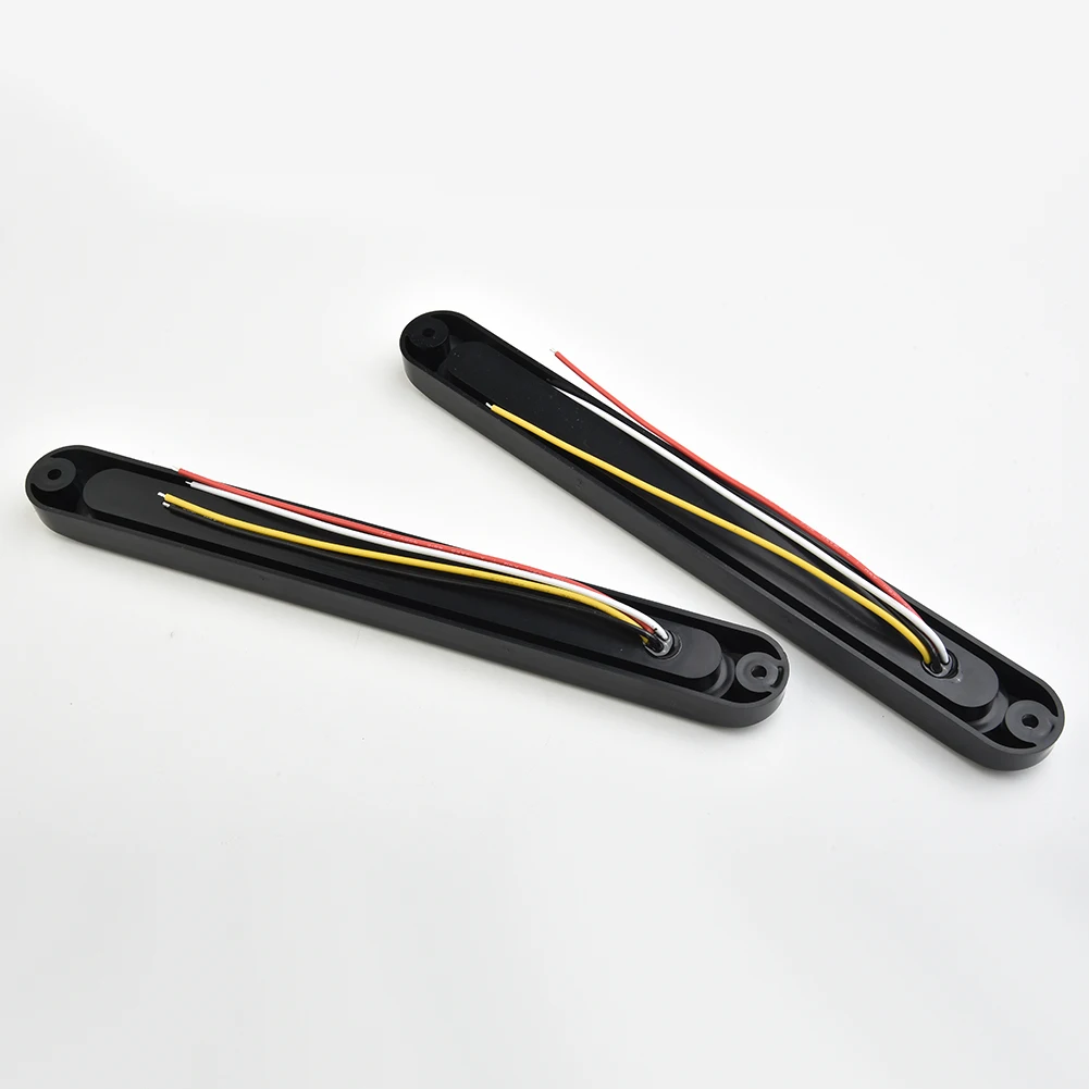 2pcs LED RV Trailer Truck Stop Flowing Turn Signal Brake Lamp Rear Tail Light Bar DRL Waterproof Tail Brake Light 12-24V
2pcs LED RV Trailer Truck Stop Flowing Turn Signal Brake Lamp Rear Tail Light Bar DRL Waterproof Tail Brake Light 12-24V
