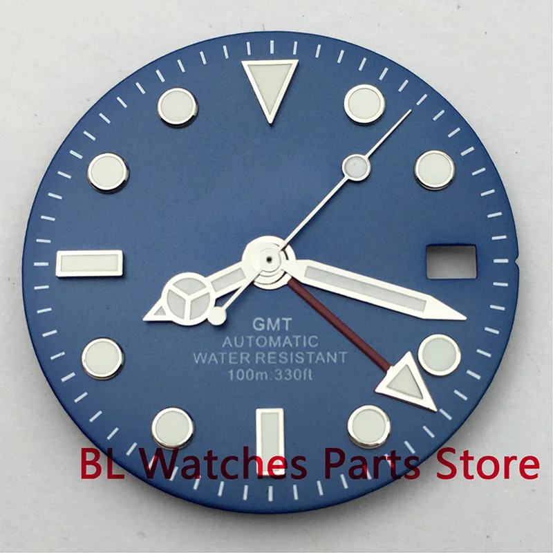 Детали для часов BLIGER, 29 мм циферблат, синий циферблат, часовой механизм GMT NH34 NH34A, серебристый край, указательный зеленый свет, корона на 3 часа
Детали для часов BLIGER, 29 мм циферблат, синий циферблат, часовой механизм GMT NH34 NH34A, серебристый край, указательный зеленый свет, корона на 3 часа