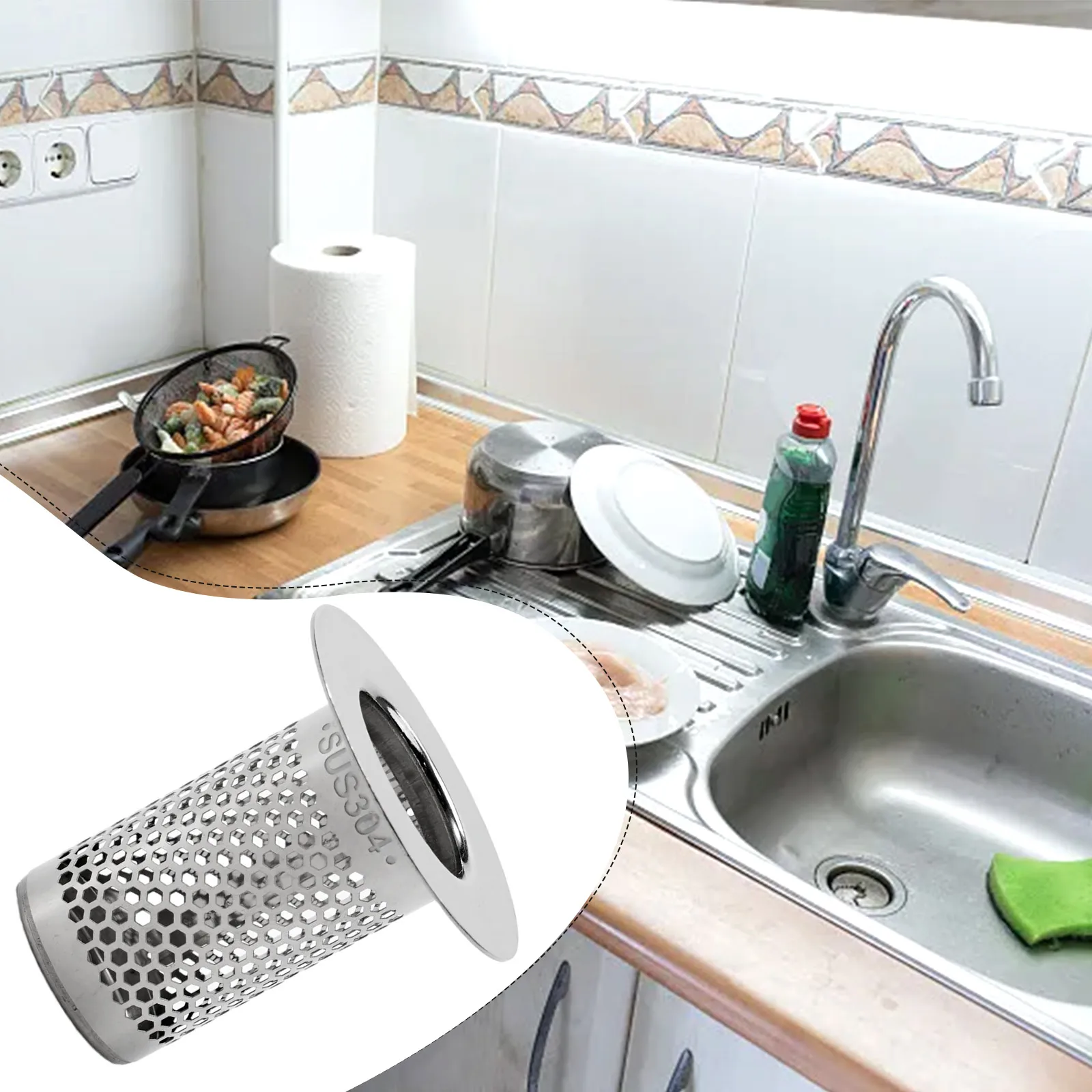 Essential Drain Strainer for Home Hotel and Restaurant Anti clogging Fine Mesh Filter for Washbasins and Floor Drains
Essential Drain Strainer for Home Hotel and Restaurant Anti clogging Fine Mesh Filter for Washbasins and Floor Drains