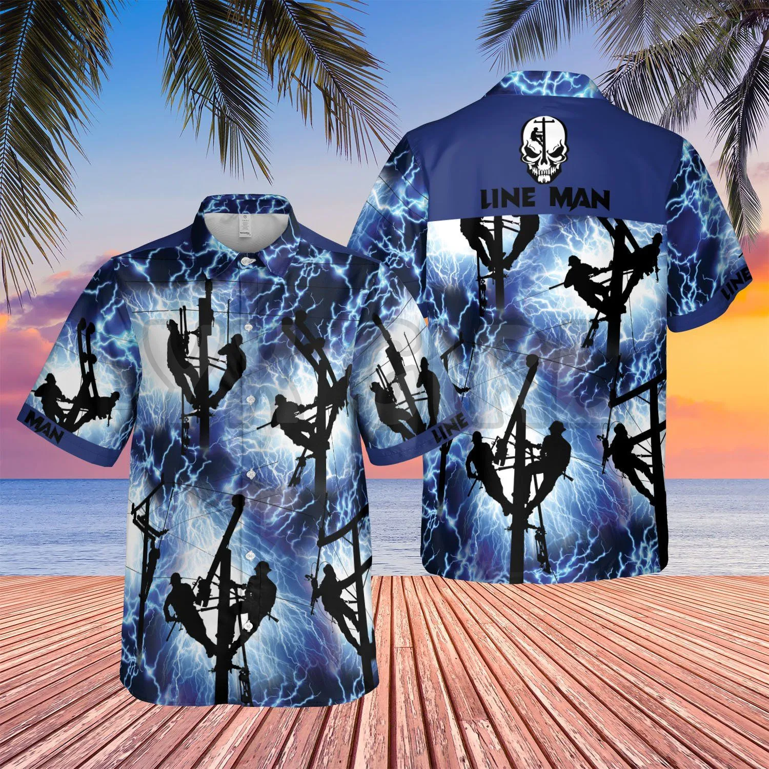 Lineman Red Thunder Storm Hawaiian Shirt 3D All Over Printed Hawaiian Shirt Men's For Women's Harajuku Casual Shirt Unisex
Lineman Red Thunder Storm Hawaiian Shirt 3D All Over Printed Hawaiian Shirt Men's For Women's Harajuku Casual Shirt Unisex