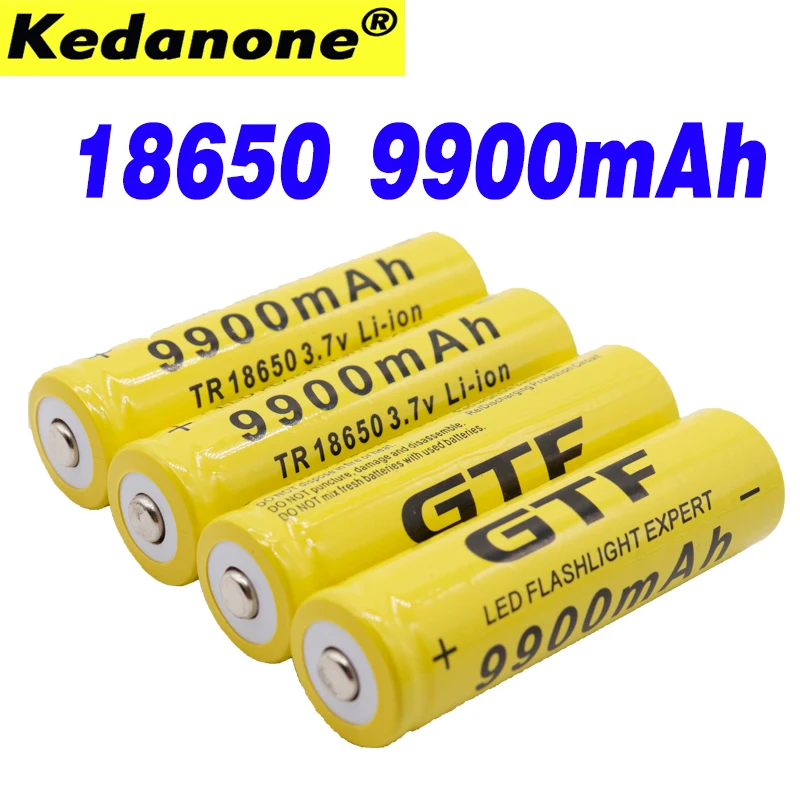 2020 original 18650 battery 3.7V 9900mAh rechargeable lithium ion battery for LED flashlight hot new high quality batteries NEW
2020 original 18650 battery 3.7V 9900mAh rechargeable lithium ion battery for LED flashlight hot new high quality batteries NEW
