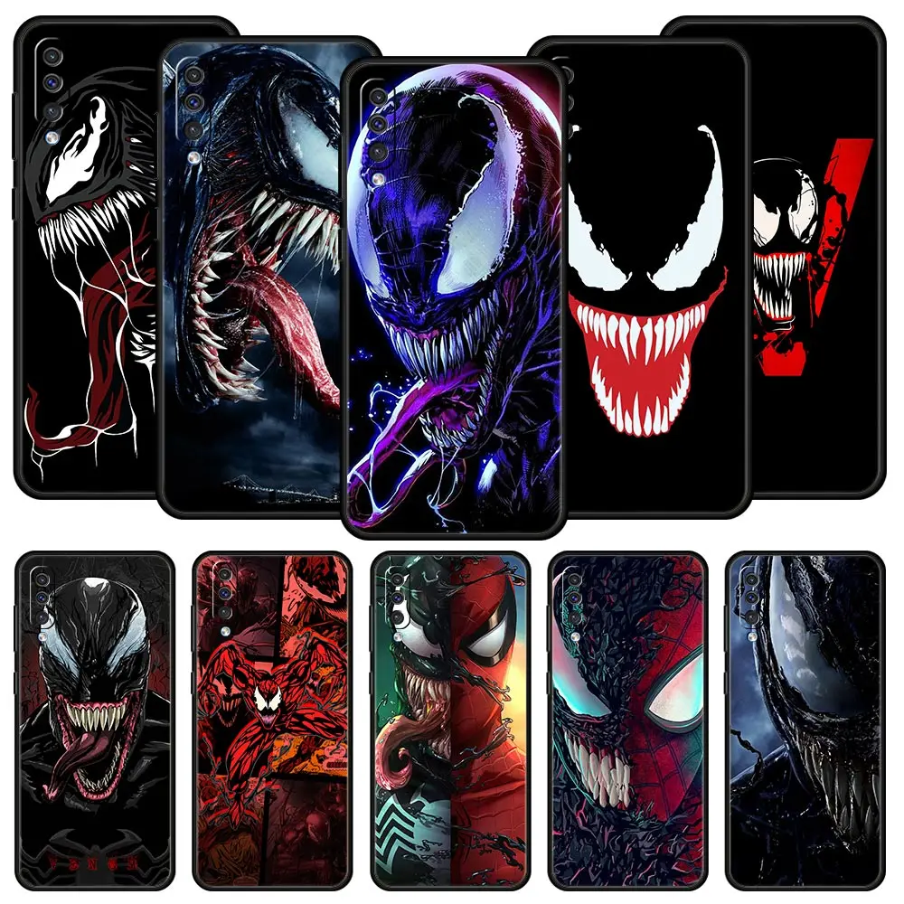 Cartoon Venom Cell Phone Case for Samsung Galaxy A50 A70 A10 A20 A30 A40 A20S A20E A02S A12 A22 A72 A52 A32 5G Soft Cover Shell
Cartoon Venom Cell Phone Case for Samsung Galaxy A50 A70 A10 A20 A30 A40 A20S A20E A02S A12 A22 A72 A52 A32 5G Soft Cover Shell