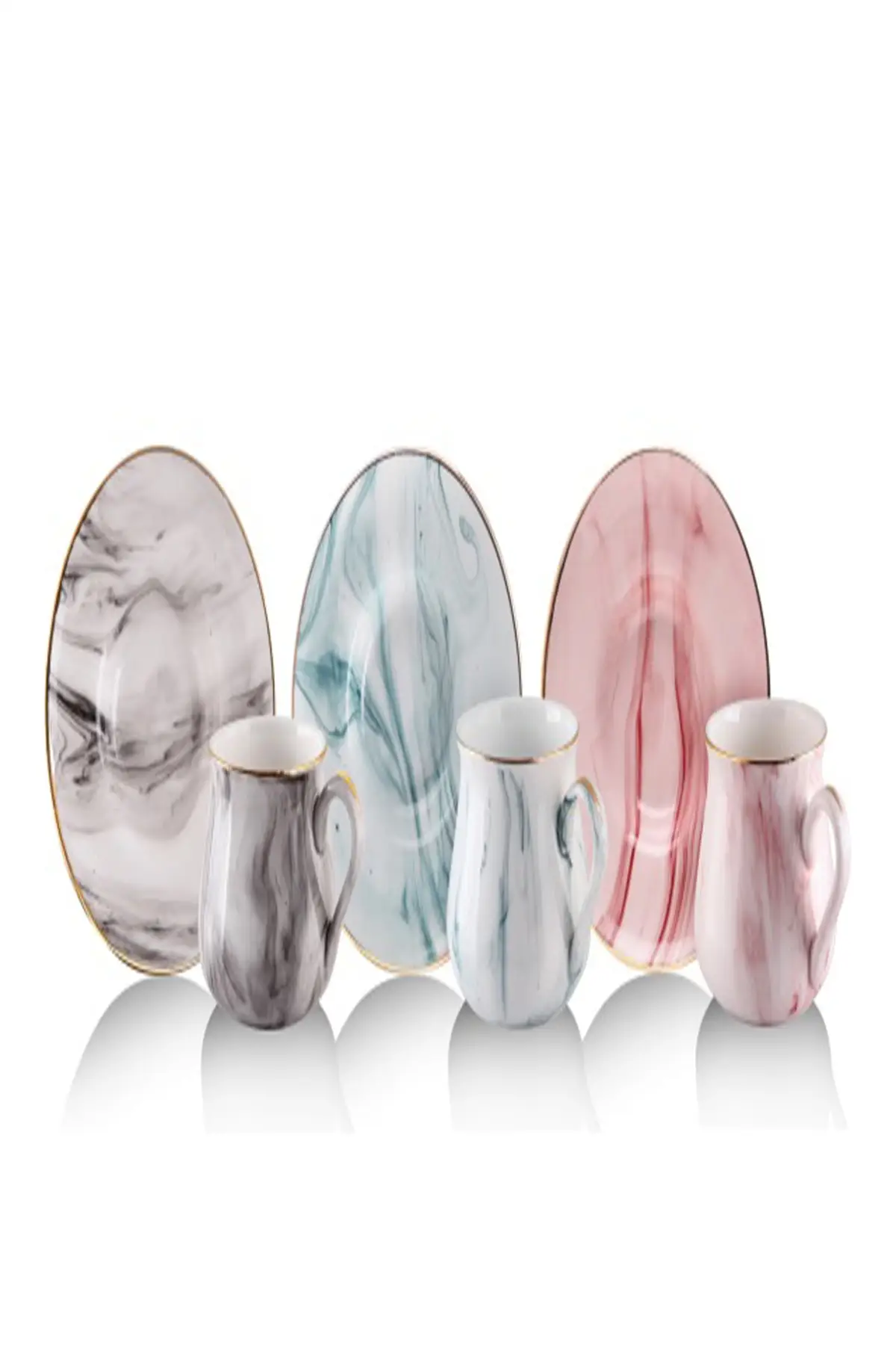 Удивительный турецкий греческий арабский кофе и Эспрессо набор фарфоровых чашек 6 шт. Кофейный набор с мраморным узором 
Удивительный турецкий греческий арабский кофе и Эспрессо набор фарфоровых чашек 6 шт. Кофейный набор с мраморным узором