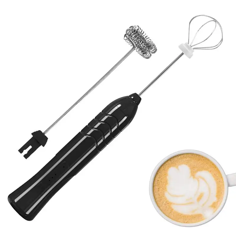 

Milk Frother For Coffee Milk Stirrer Handheld Egg Foamer Whisk With 3 Modes Kitchen Mixing Stirring Gadgets Cordless Stirrer For