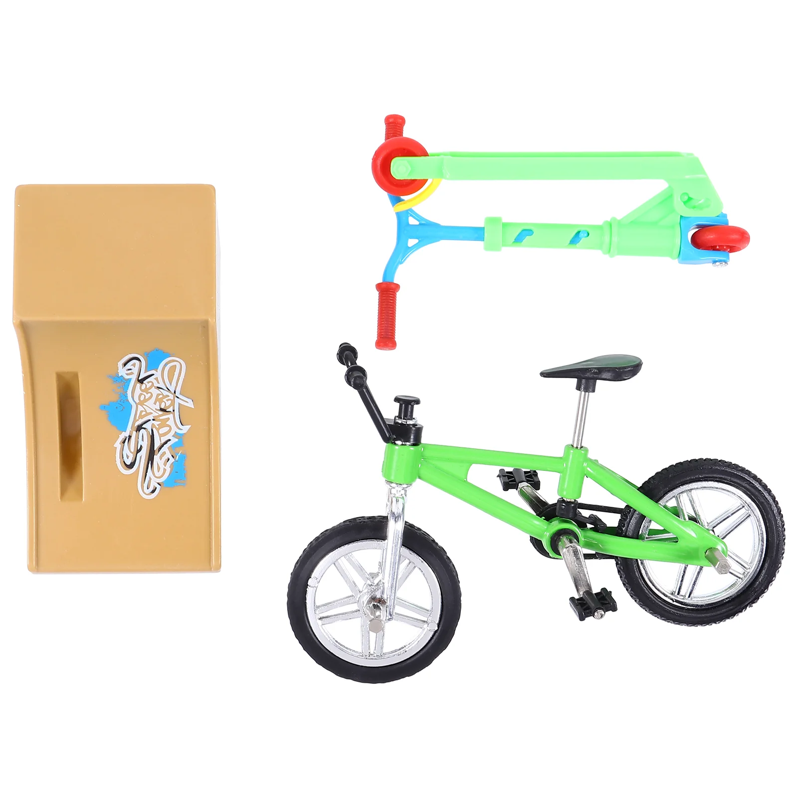 1 Set Mini Finger Toys Portable Finger Scooter Bike Ramp Finger Sports Toys Fingerboard
1 Set Mini Finger Toys Portable Finger Scooter Bike Ramp Finger Sports Toys Fingerboard