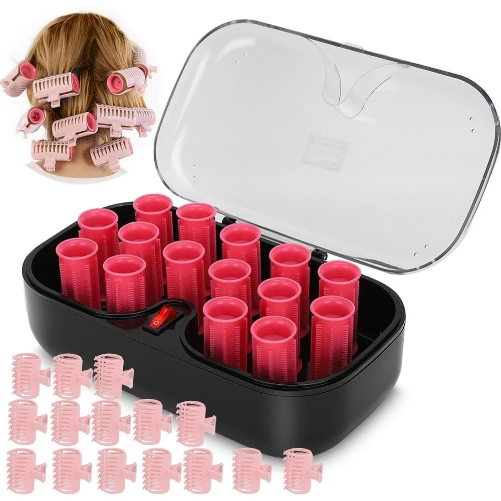 110-220V US Plug 15pcs Electric Hair Perm Rods Hair Curler Roller 30mm Hair Clips Clamp Hair Curlers Rollers Styling Tool
110-220V US Plug 15pcs Electric Hair Perm Rods Hair Curler Roller 30mm Hair Clips Clamp Hair Curlers Rollers Styling Tool