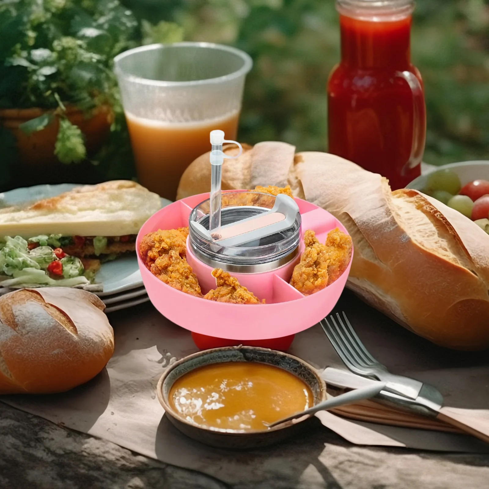 Tumblers Snack Bowl Reusable Ring Combination Water Bottle Accessories Plastic Cup Tray Replacement
Tumblers Snack Bowl Reusable Ring Combination Water Bottle Accessories Plastic Cup Tray Replacement
