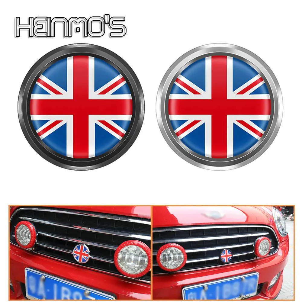 

Auto Accessories Front Grille Emblem Badge Air intake Stickers For Mini Cooper One JCW S F55 F56 F57 F60 R50 R52 R53 R55 R56 R60