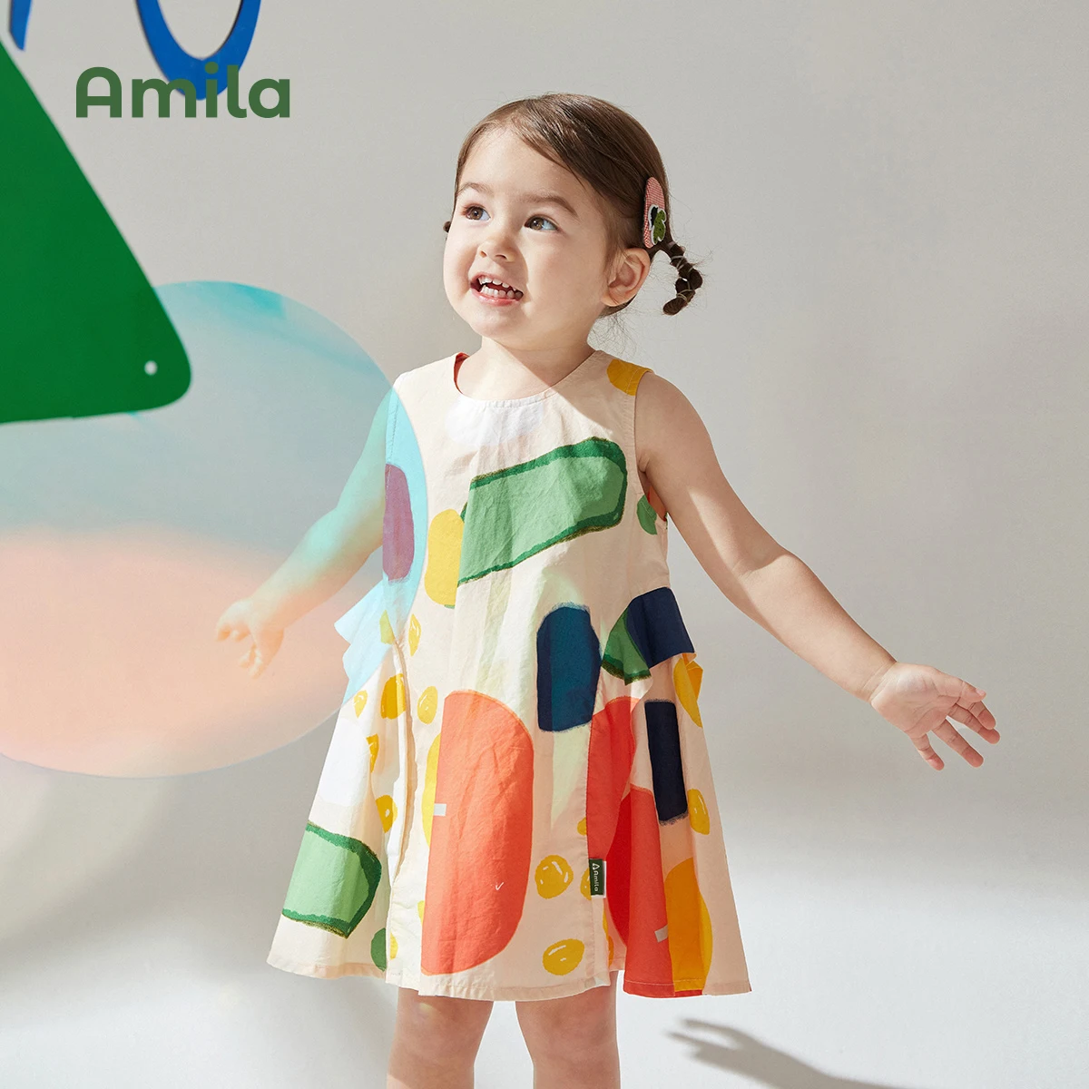 Amila Children's 2022 Summer New Vest Round Neck Sleeveless Dress Girls Baby Cotton Long Skirt
Amila Children's 2022 Summer New Vest Round Neck Sleeveless Dress Girls Baby Cotton Long Skirt