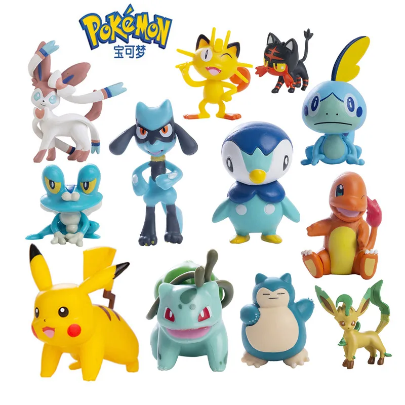 3-7 Cm PokemonCartoons Anime Figure Pikachu Mew Snorlax Charmander Cosplay Collection Pet Pocket Monster Action Model Toy Gifts
3-7 Cm PokemonCartoons Anime Figure Pikachu Mew Snorlax Charmander Cosplay Collection Pet Pocket Monster Action Model Toy Gifts