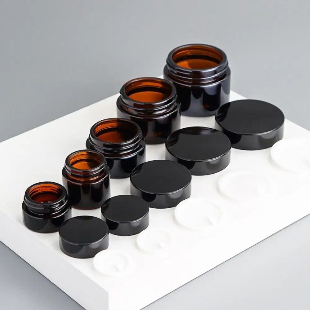 1Pc Amber Brown Makeup Bottle Round Makeup Nail Lotion Cream Sample Vial Refillable Bottle Storage Plastic Clear Box
1Pc Amber Brown Makeup Bottle Round Makeup Nail Lotion Cream Sample Vial Refillable Bottle Storage Plastic Clear Box