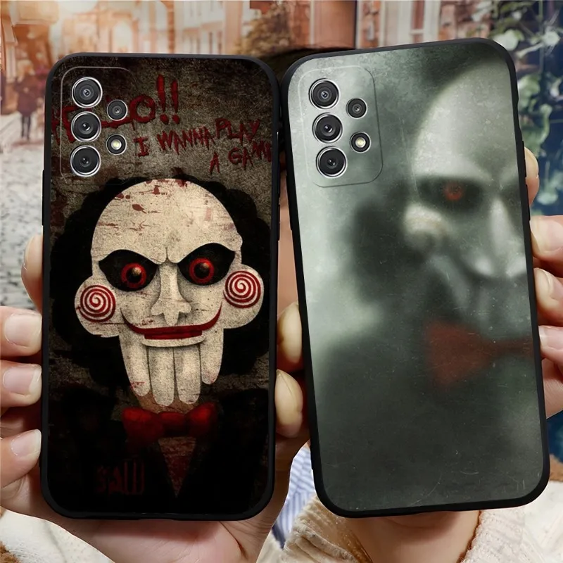 Saw Horror Moive Ghost Phone Case For Samsung Note 20Ultra 10 9 8 Pro Plus M80 M52 M51 M20 M31 M40 M10 J7 J6 Prime J530 Funda 
Saw Horror Moive Ghost Phone Case For Samsung Note 20Ultra 10 9 8 Pro Plus M80 M52 M51 M20 M31 M40 M10 J7 J6 Prime J530 Funda