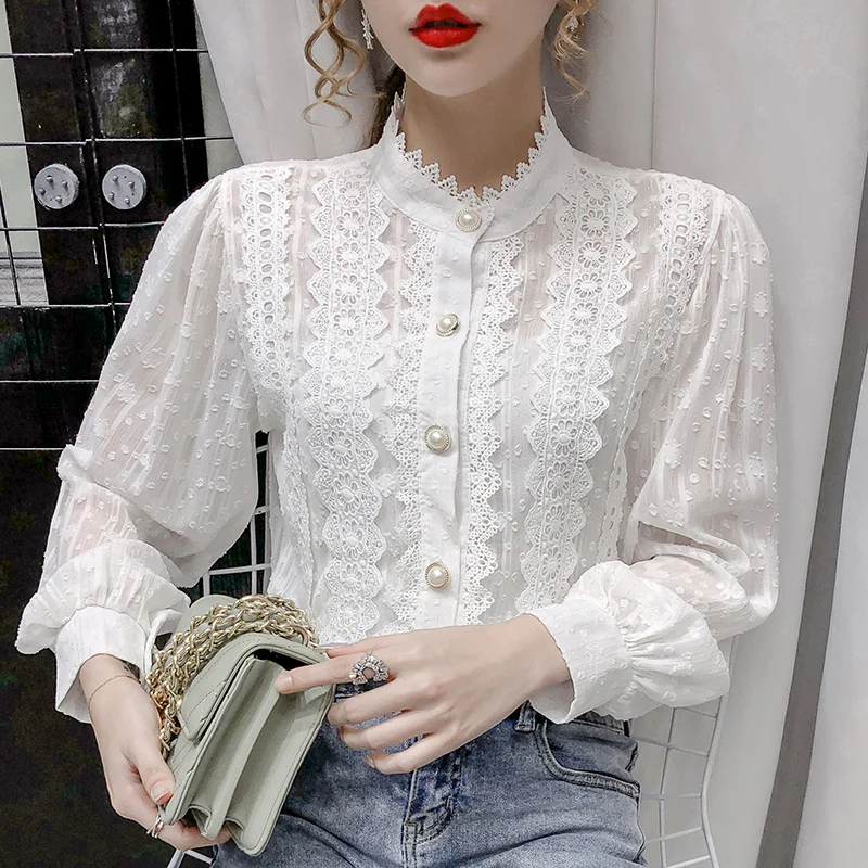 Real shot 2020 autumn new chiffon shirt lace collar lantern sleeve cardigan jacket, 615j,hai,0314-33
Real shot 2020 autumn new chiffon shirt lace collar lantern sleeve cardigan jacket, 615j,hai,0314-33