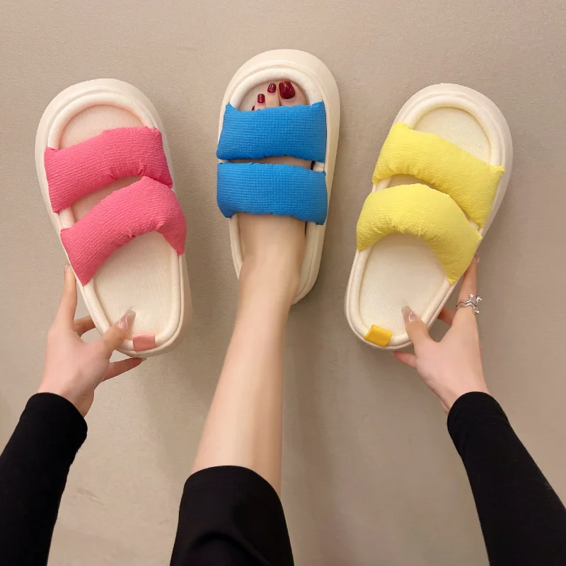 Thick-soled Slippers Women's Summer Wear Hot Girl Net Red Ins Cute Indoor Home Fashion Sandals Popular Sandals Women's
Thick-soled Slippers Women's Summer Wear Hot Girl Net Red Ins Cute Indoor Home Fashion Sandals Popular Sandals Women's