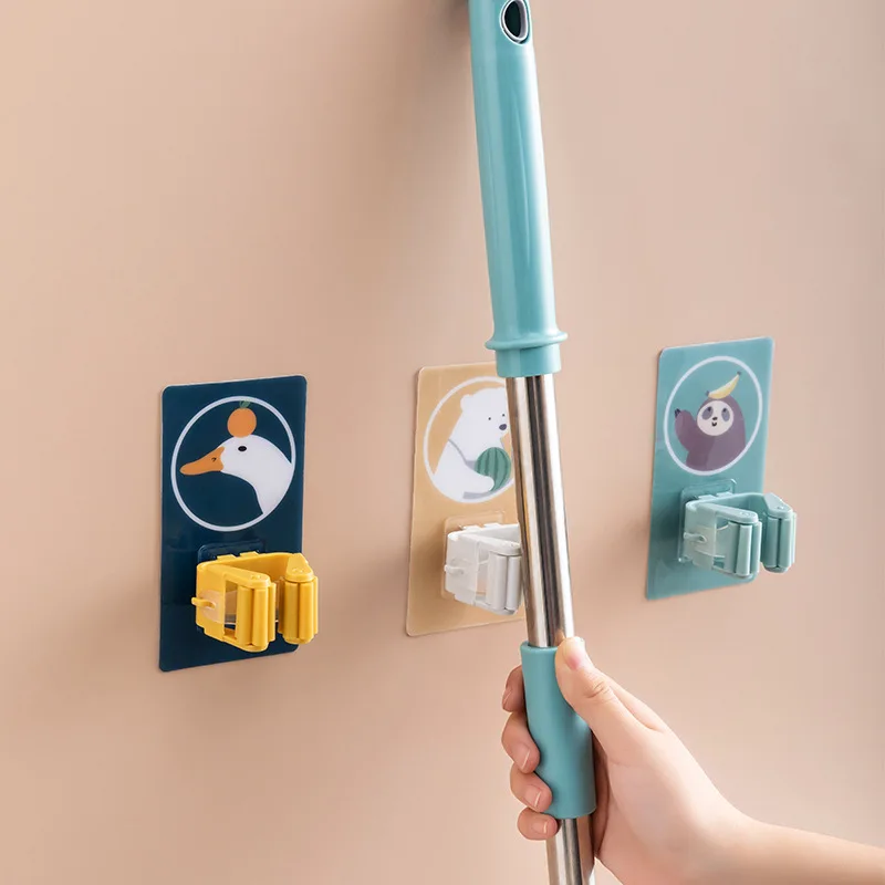 1PC Wall Mounted Hook Bear Wall Hanging Cartoon Mop Clip Hole Free Household Bathroom Powerful Traceless Mop Clip Toilet Hanger
1PC Wall Mounted Hook Bear Wall Hanging Cartoon Mop Clip Hole Free Household Bathroom Powerful Traceless Mop Clip Toilet Hanger