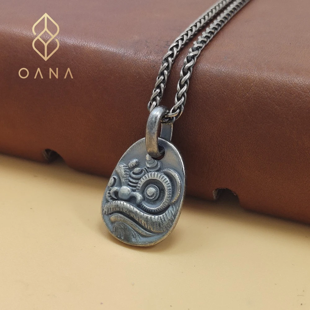 OANA S925 Sterling Silver Retro Old-Fashioned Three-Dimensional Wake-Up Lion Pendant Men'S And Women'S Personalized Trendy
OANA S925 Sterling Silver Retro Old-Fashioned Three-Dimensional Wake-Up Lion Pendant Men'S And Women'S Personalized Trendy