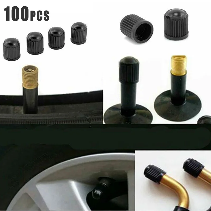 100pcs Black Plastic Tire Wheel Rims Stem Air Valve Cap Covers High Quality For Truck Bike Tire Valve Cap Covers Accessories
100pcs Black Plastic Tire Wheel Rims Stem Air Valve Cap Covers High Quality For Truck Bike Tire Valve Cap Covers Accessories