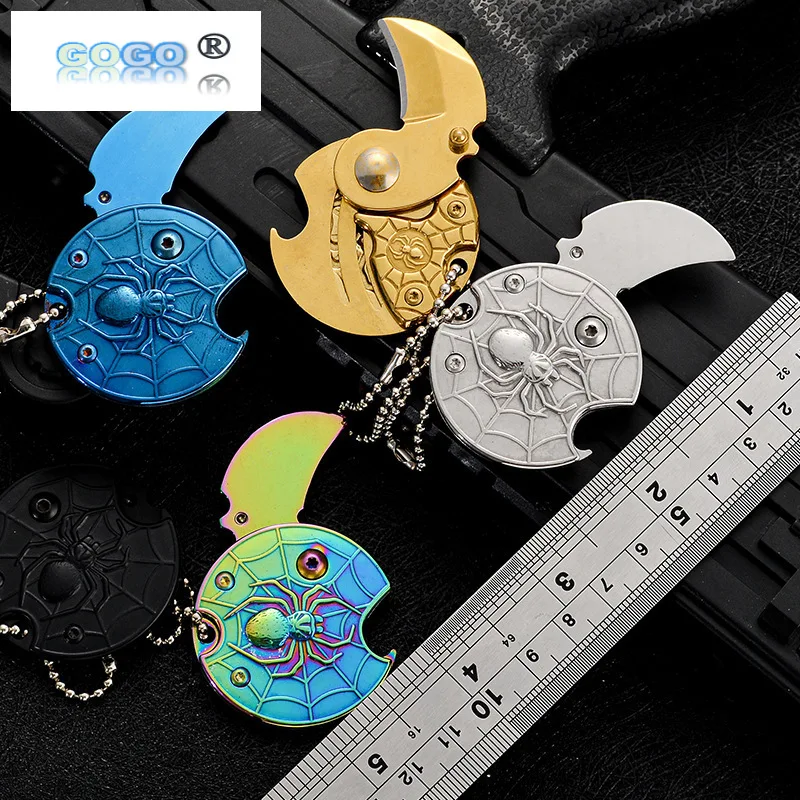 COCO Pocket Round Folding Knife Mini Coin Knife Outdoor Tactical Survival Knife EDC
COCO Pocket Round Folding Knife Mini Coin Knife Outdoor Tactical Survival Knife EDC