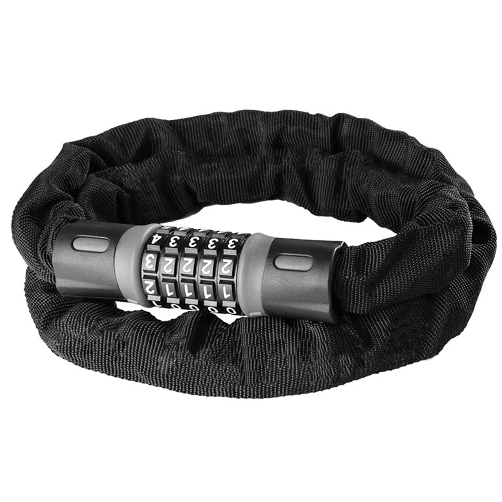 Bicycle Chain Lock Security Safety Password 5 Digit Combination Anti-Theft MTB Mountain Alloy Craftsmanship Bike Cable Lock
Bicycle Chain Lock Security Safety Password 5 Digit Combination Anti-Theft MTB Mountain Alloy Craftsmanship Bike Cable Lock