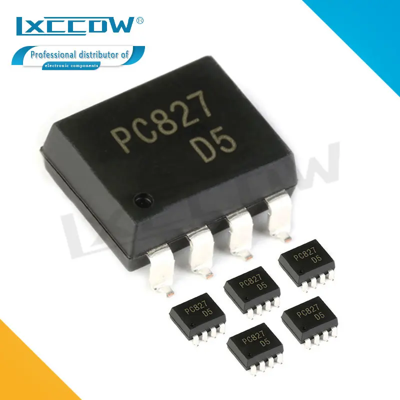 Фотоэлектрическая муфта, 10 шт., PC827 SOP-8 EL827 TLV827 TLV-827 SOP DIP optoisolator
Фотоэлектрическая муфта, 10 шт., PC827 SOP-8 EL827 TLV827 TLV-827 SOP DIP optoisolator