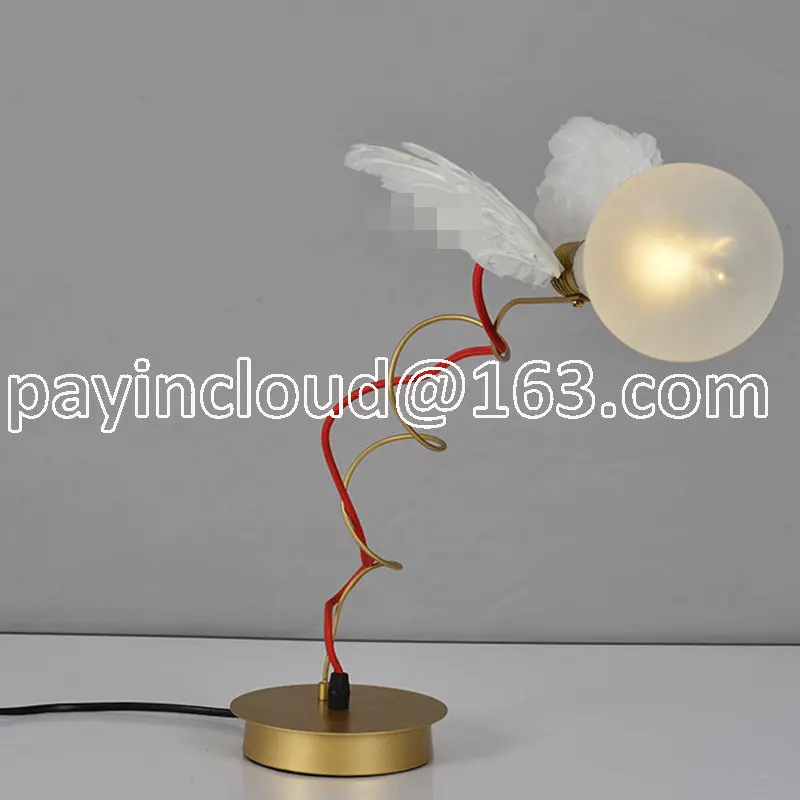 Designer LED Table Lamp Nordic Creative Decoration Angel Wings Art Table Bedside Study Bedroom Living Room Lamp
Designer LED Table Lamp Nordic Creative Decoration Angel Wings Art Table Bedside Study Bedroom Living Room Lamp