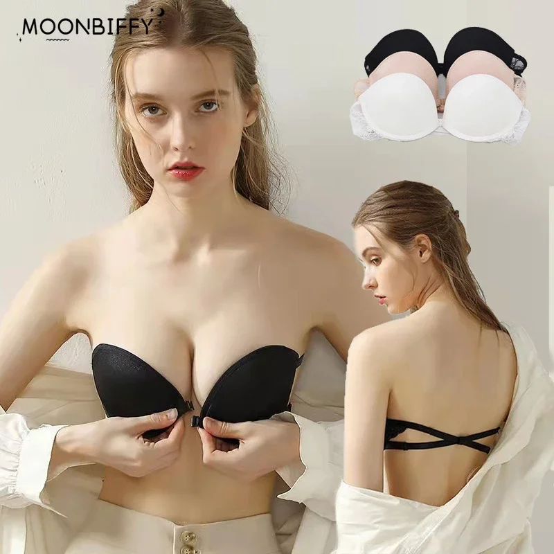Wireless Front Closure Bras for Women Sexy Lingerie Comfort Push Up Bra Adjusted Backless Bralette Brasieres Para Mujer Top Girl
Wireless Front Closure Bras for Women Sexy Lingerie Comfort Push Up Bra Adjusted Backless Bralette Brasieres Para Mujer Top Girl