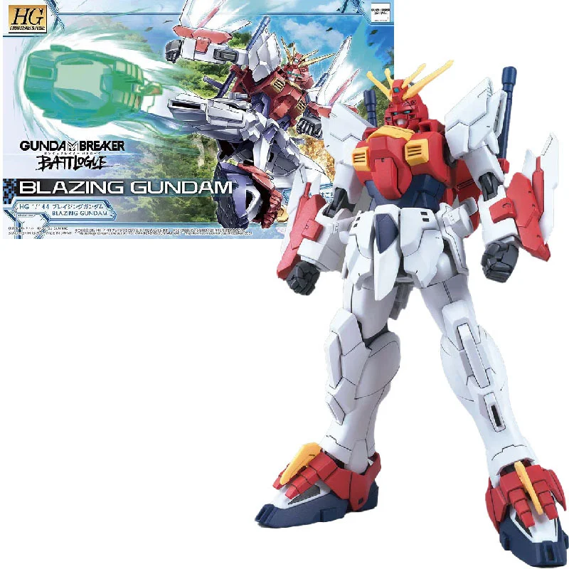 Original Bandai High Grade - Gudam Breaker Battlouge - BLAZING GUNDAM Assembly Model Collection Action Figure Toy
Original Bandai High Grade - Gudam Breaker Battlouge - BLAZING GUNDAM Assembly Model Collection Action Figure Toy