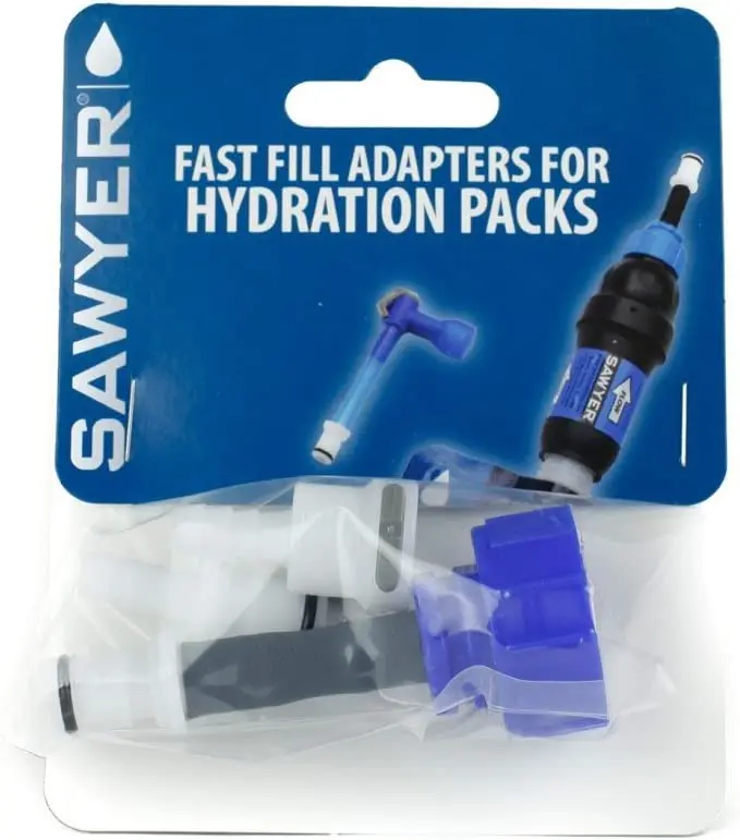 

Adaptador de enchimento rápido SP115 para pacotes de hidratação azul/branco, tamanho único