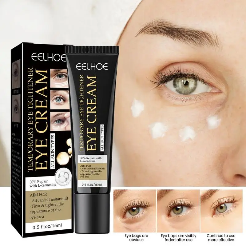 0.5 Oz Temporary Firming Eye Cream Instant Reduces Under-Eye Bags Dark Circles & Puffiness Firm Delicate Skin Under Your Eyes
0.5 Oz Temporary Firming Eye Cream Instant Reduces Under-Eye Bags Dark Circles & Puffiness Firm Delicate Skin Under Your Eyes