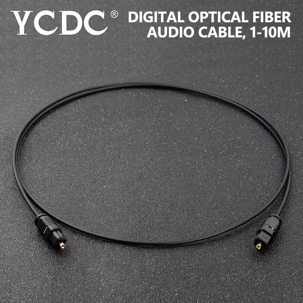 High quality High quality 1m 1.5m 2m 3m 5m 10m Optical Fiber Lead Digital Audio Cable Toslink Cord Black SPDIF DVD DVT MD SPDIF
High quality High quality 1m 1.5m 2m 3m 5m 10m Optical Fiber Lead Digital Audio Cable Toslink Cord Black SPDIF DVD DVT MD SPDIF