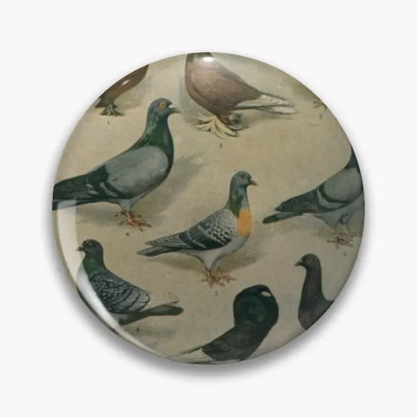 Naturalist Pigeons Customizable Soft Button Pin Jewelry Decor Badge Collar Funny Women Brooch Clothes Metal Creative Gift
Naturalist Pigeons Customizable Soft Button Pin Jewelry Decor Badge Collar Funny Women Brooch Clothes Metal Creative Gift