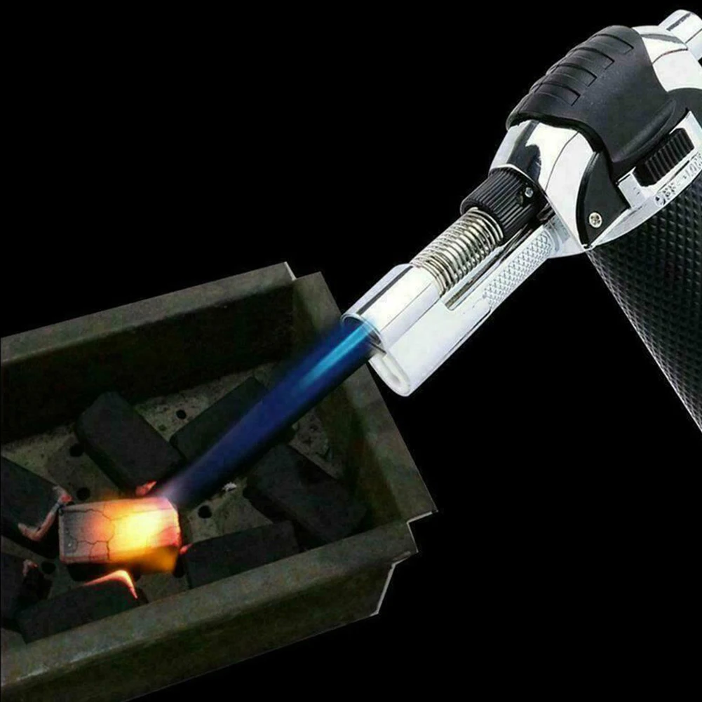Welding Blowtorch Lighters Brazing Rechargeable Lighters Refillable Butane Gas Windproof 1300 Degrees Temperature
Welding Blowtorch Lighters Brazing Rechargeable Lighters Refillable Butane Gas Windproof 1300 Degrees Temperature