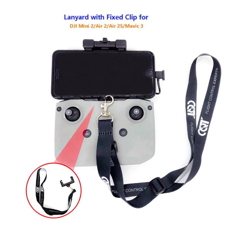 Remote Controller Lanyard NeckStrap with Fixed Clip Hook for DJI MINI 2/ Air 2S/Mavic Air 2/DJI Mavic 3 Drone Accessories
Remote Controller Lanyard NeckStrap with Fixed Clip Hook for DJI MINI 2/ Air 2S/Mavic Air 2/DJI Mavic 3 Drone Accessories