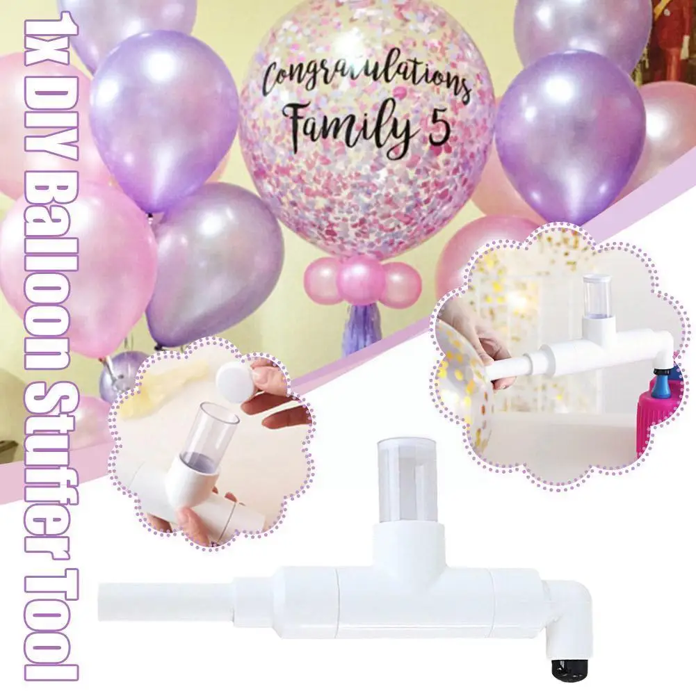 Balloon Stuffing Machine Filling Balloon Sequin Balloon Stuffer Tool for Celebrations Activities Wedding Supplies Decoratio X8K5
Balloon Stuffing Machine Filling Balloon Sequin Balloon Stuffer Tool for Celebrations Activities Wedding Supplies Decoratio X8K5