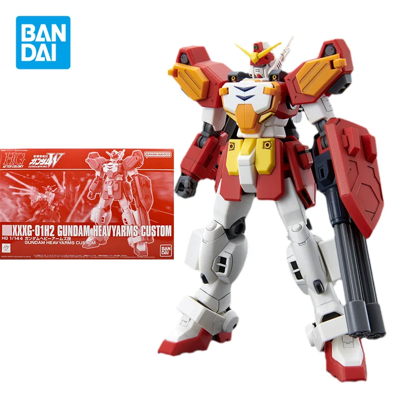 Bandai Original GUNDAM Anime HGAC 1/144 XXXG-01H2 GUNDAM HEAVYARMS CUSTOM Action Figure PB Limited Toys Model Gifts for Children
Bandai Original GUNDAM Anime HGAC 1/144 XXXG-01H2 GUNDAM HEAVYARMS CUSTOM Action Figure PB Limited Toys Model Gifts for Children
