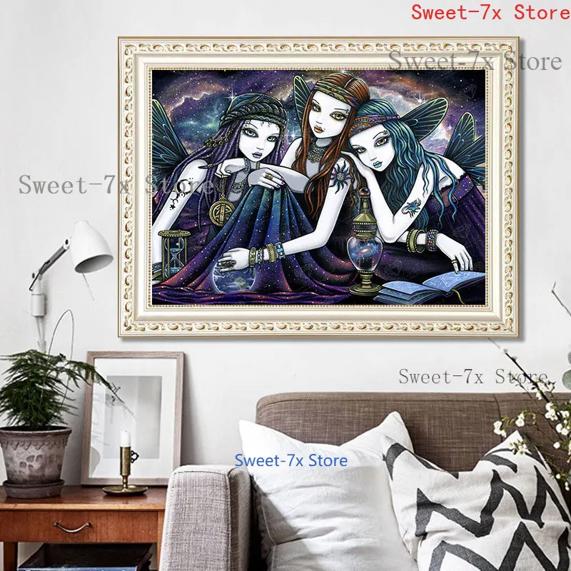 Girls with Wings Cartoon DIY 5D Diamond Painting Cross Stitch Kit Full Drill Embroidery Mosaic Art Picture of Rhinestones Gift
Girls with Wings Cartoon DIY 5D Diamond Painting Cross Stitch Kit Full Drill Embroidery Mosaic Art Picture of Rhinestones Gift