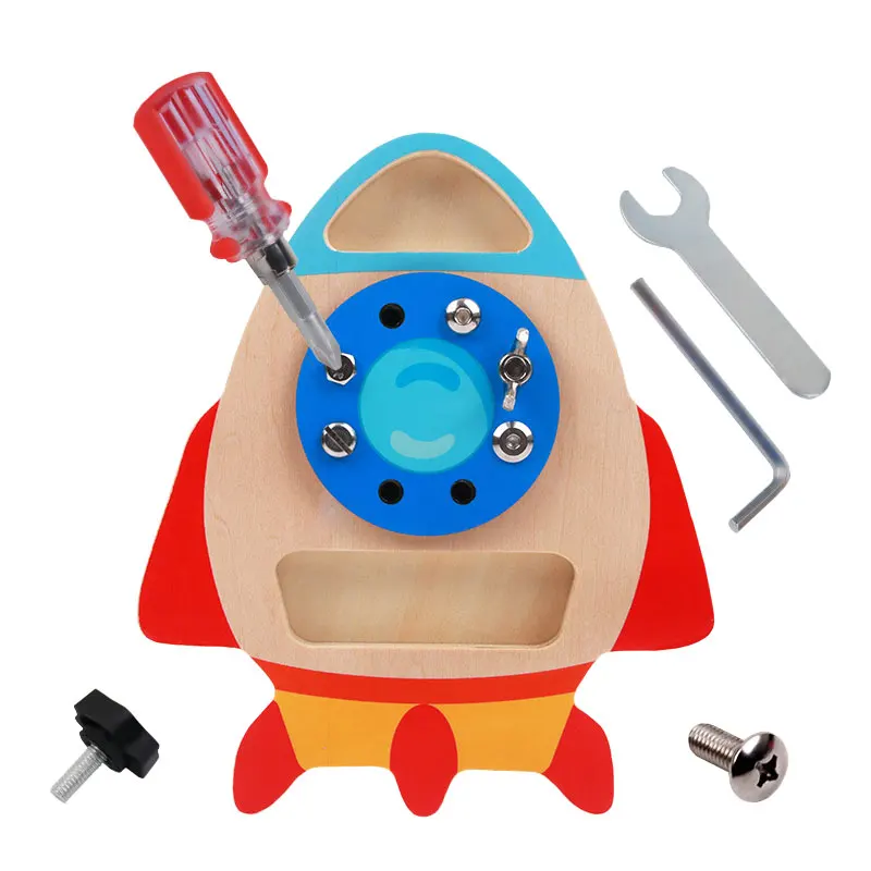 Montessori Screw Busy Board Wooden Toys DIY Parish Play Skills Learning Fine Motor Training Nut Screw Disassembly Game Kids Toys
Montessori Screw Busy Board Wooden Toys DIY Parish Play Skills Learning Fine Motor Training Nut Screw Disassembly Game Kids Toys